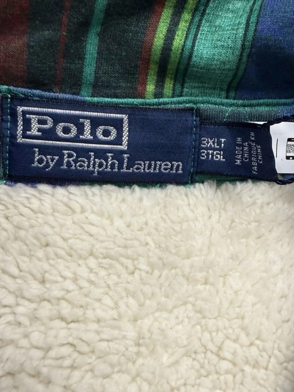 Polo Ralph Lauren Plaid Fleece Shacket Jacket 3XLT NWT